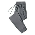 thumbnail image 1 of snowsong Men's Pants Mens Sweatpants Men's Fashion Loose Ice Sports Pants Lounge Pants Grey 1 XL, 1 of 3