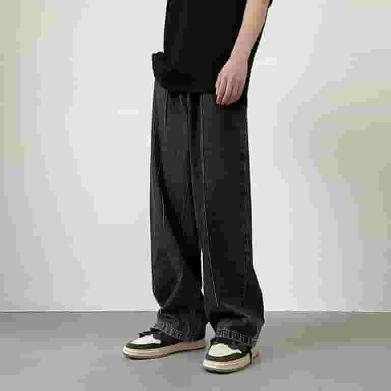 snowsong Mens Jeans Baggy Jeans Men Fashion Loose Plus Size snowsong Mens Jeans Baggy Jeans Men Fashion Loose Plus Size