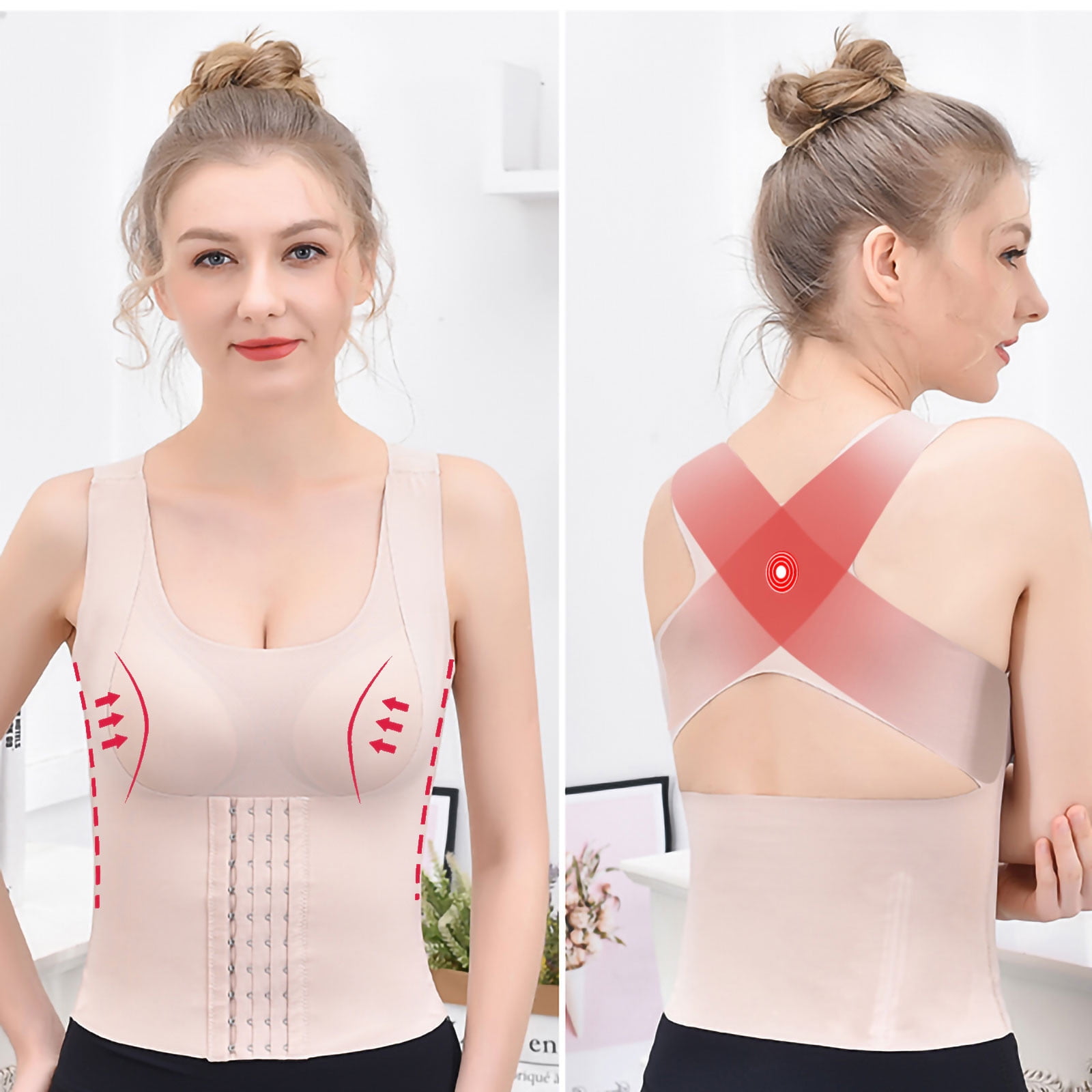 snowsong Shapewear Tummy Control,Waist Trainer Women's Slim Shapewear