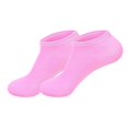 thumbnail image 1 of snowsong No Show Socks Womens,2024 Hot Selling Women's Solid Color Comfortable Breathable Non-slip Boat Socks,Boat Socks,Socks for Women,Women's Accessories,(Clearance) Pink One Size, 1 of 3