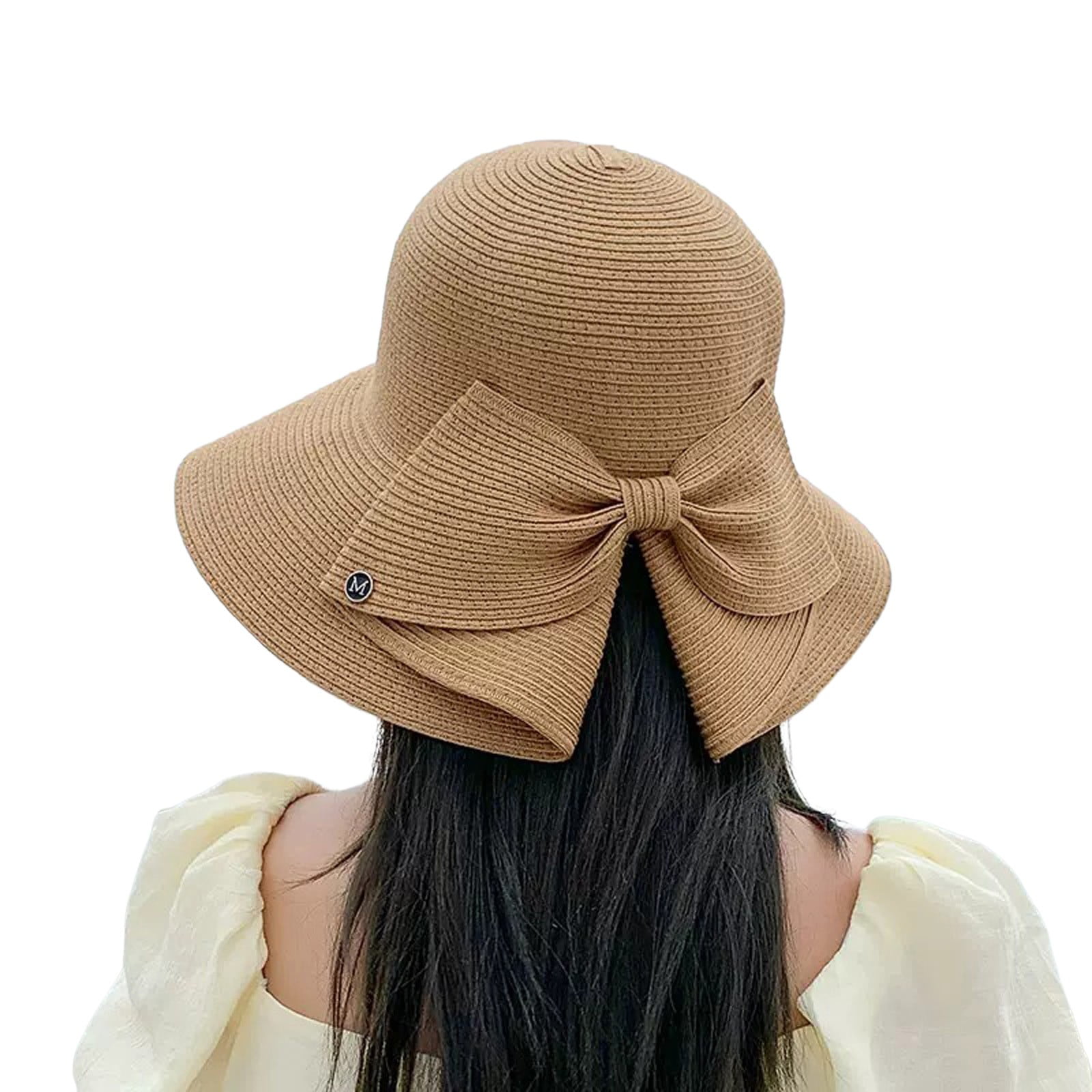 snowsong Straw Hat,New Summer 2024 Women's Fashion Versatile Lightweight Breathable Sweat Absorbing Solid Buckle Sun Hat,Sun Hats for Women,Casual snowsong Straw Hat,New Summer 2024 Women's Fashion Versatile Lightweight Breathable Sweat Absorbing Solid Buckle Sun Hat,Sun Hats for Women,Casual