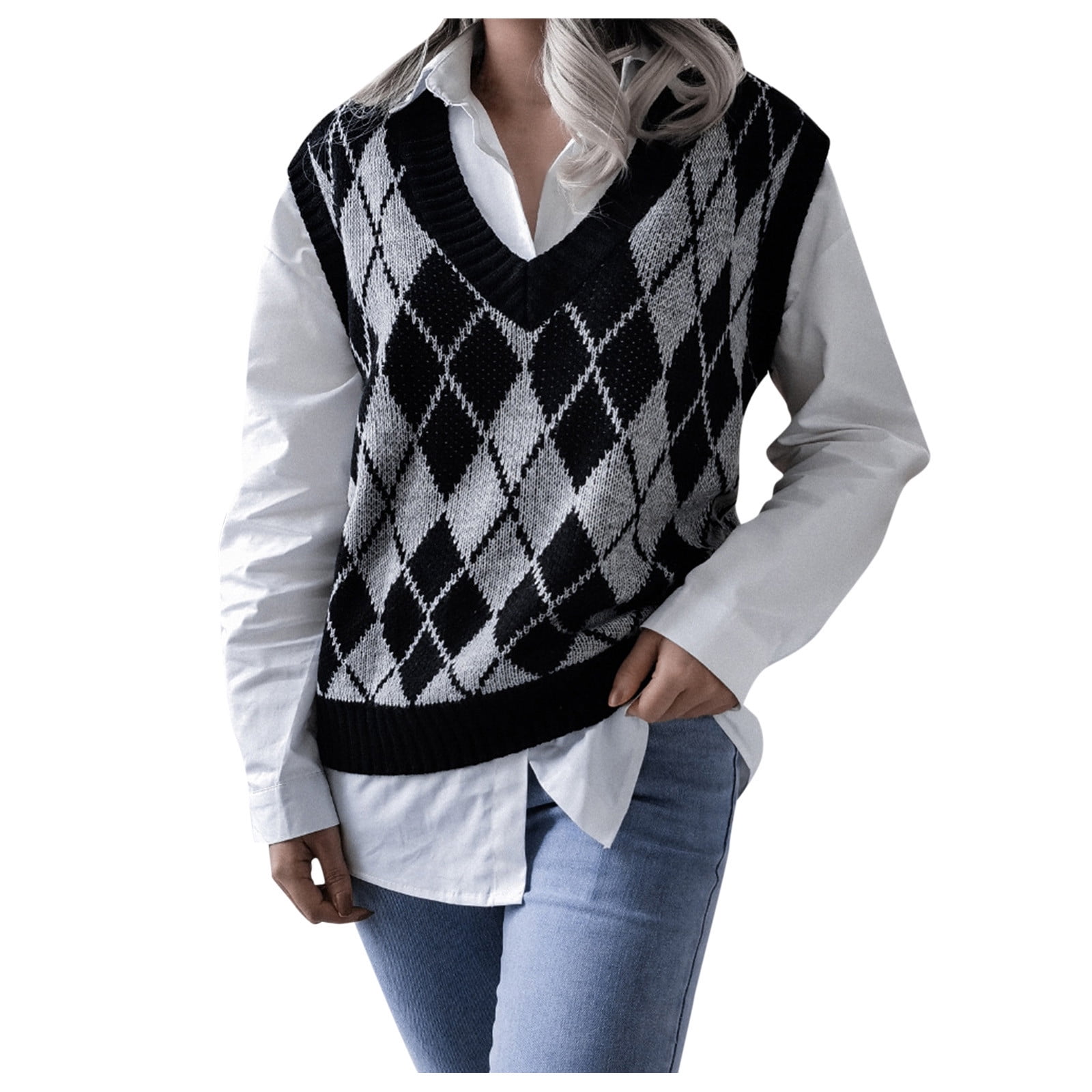 snowsong Women Autumn And Winter Fasion Color-Block Printed snowsong Women Autumn And Winter Fasion Color-Block Printed