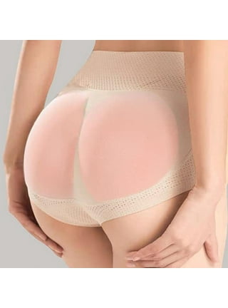 Women Silicone Hips Butt Lifter Enhancer Boyshort Oval Padded Boxers  Underwear