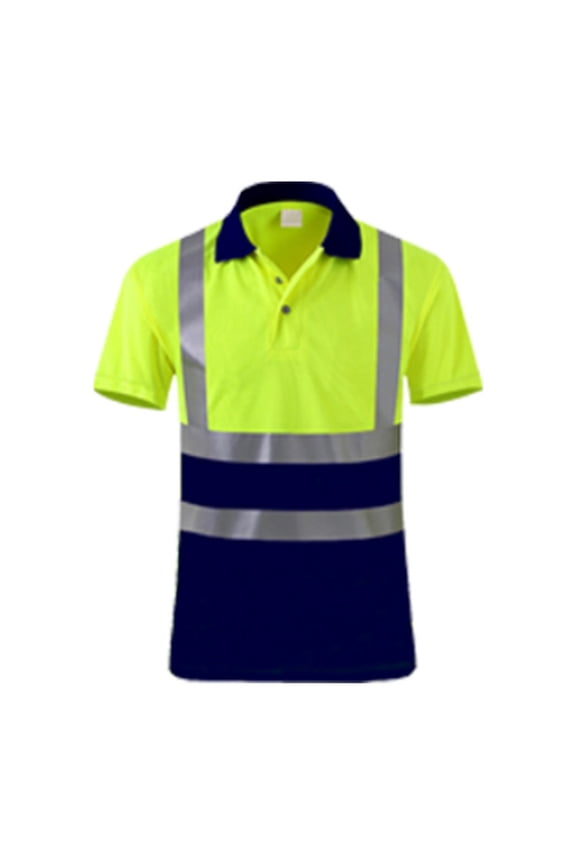 Work Tops Mens Shirts High Visibility Sweatshirt For Men Pullover Hi Vis Hoodie Pullover Sweatshirt Reflective Short Sleeve Sweatshirt Tops T Shirts For Man Navy XL