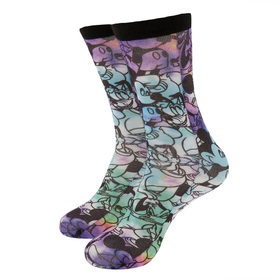 socks Disney Parks Socks with Character - Adult - Mickey Mouse and Pluto Multicolor