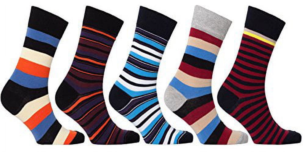 fitted lace wedding dress Luxury Organic Cotton Dress Socks for Men (5-Pack) main image 1