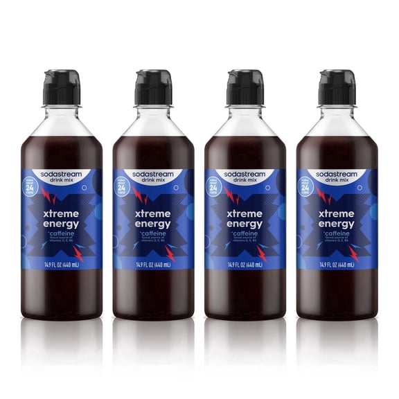 NEW sodastream Classics Xtreme Energy Drink Mix, 4pk