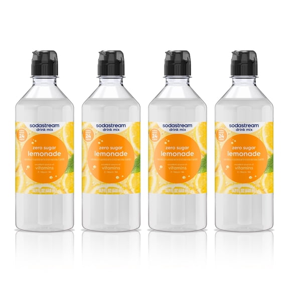 NEW sodastream Classics Zero Lemonade Drink Mix, 4pk