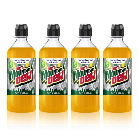 sodastream Diet Mountain Dew Drink Mix, 4pk