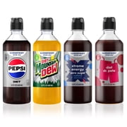 sodastream 14.9 fl oz Diet Pepsi, Diet Mountain Dew, Zero Sugar Energy and Diet Dr. Pete Drink Mix, 4pk