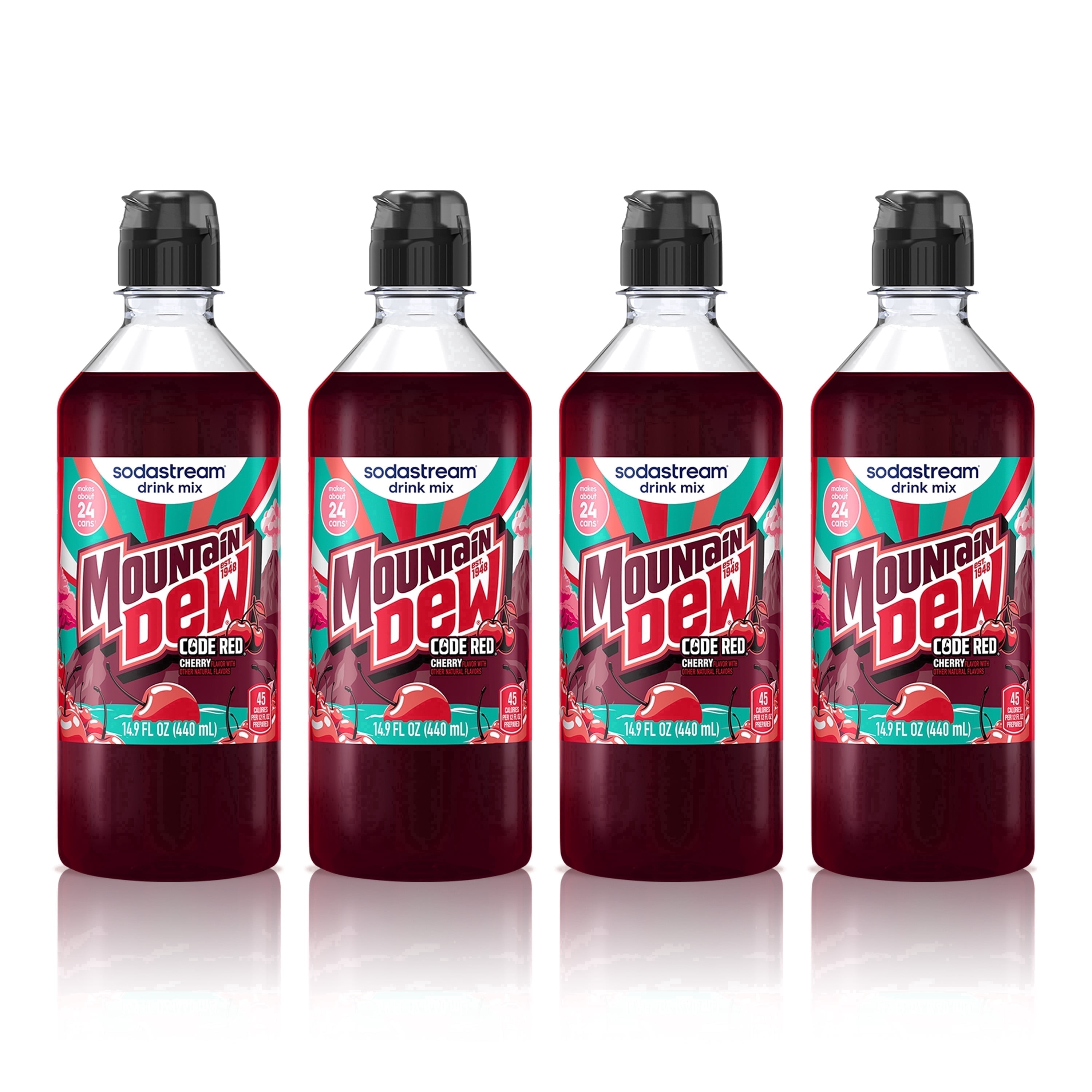 SodaStream, Drink Mix, Pepsi Wild Cherry 14.9 fl oz 4pk - Walmart.com
