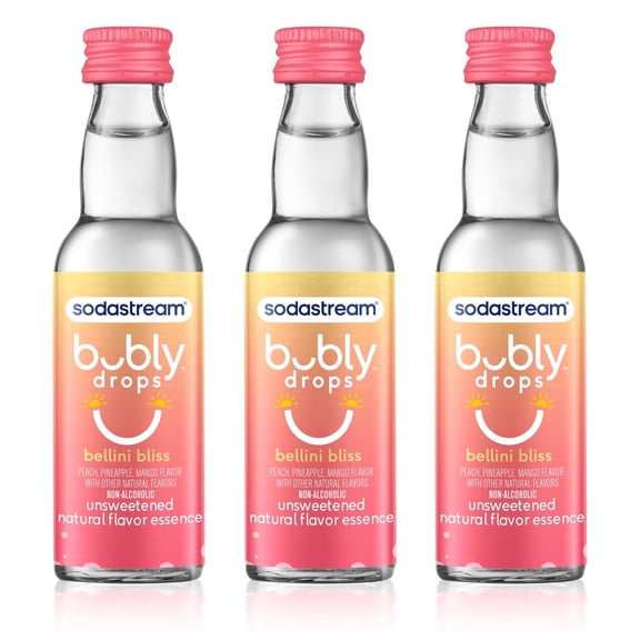 sodastream bubly Bellini Bliss Drink Mix, 3pk