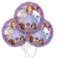 thumbnail image 1 of sofia the first balloon 18" mylar 3pk, 1 of 2