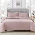 thumbnail image 1 of softan Flannel Sheets Queen 4-Piece Plush Fleece Sheet Bed Sets with 15" Deep Pocket Fitted Sheet, Flat Sheet and Pillowcase, Pink, 1 of 7