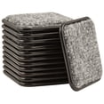 thumbnail image 1 of softtouch 2 1/2" Square Carpet-Bottom Caster Cups, Brown (12 Pack), 1 of 4