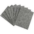 thumbnail image 1 of softtouch 4 1/2" x 6" Cut-to-Size Self-Stick Felt Furniture Pads, Gray (8 Pack), 1 of 7