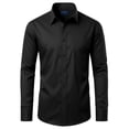 thumbnail image 1 of sogami Men's Dress Shirt long Sleeve Slim Fit Button Up Shirt Business Casual, 1 of 6