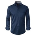 thumbnail image 1 of sogami Mens Wrinkle Free Dress Shirts Stretch Business Button Up Formal Shirt, 1 of 7