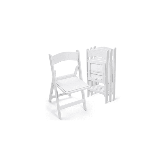 sol.id Resin folding chairs White- 4pack