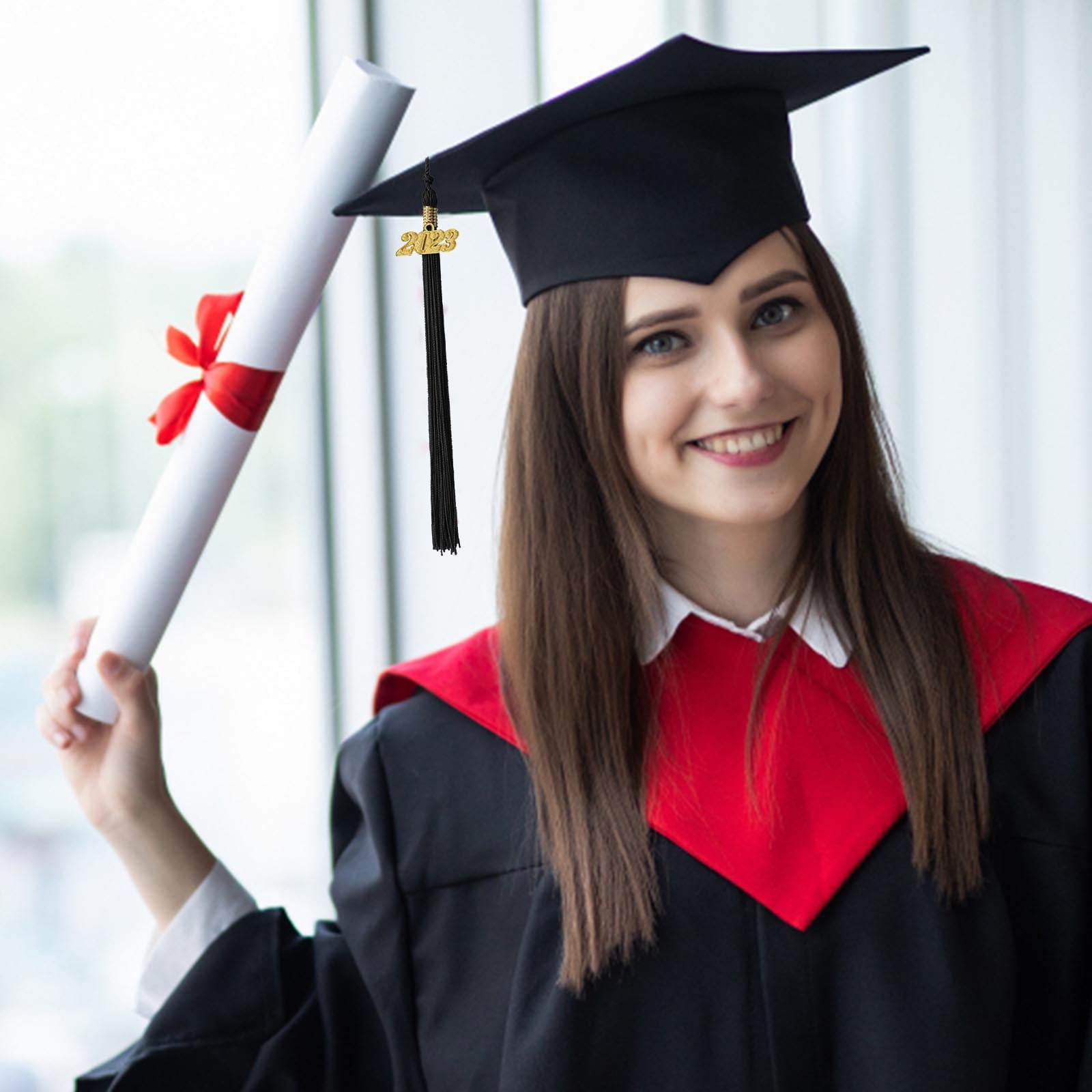 solacol 2023 Graduation Tassel Textile Handicraft Phd Hat Graduation