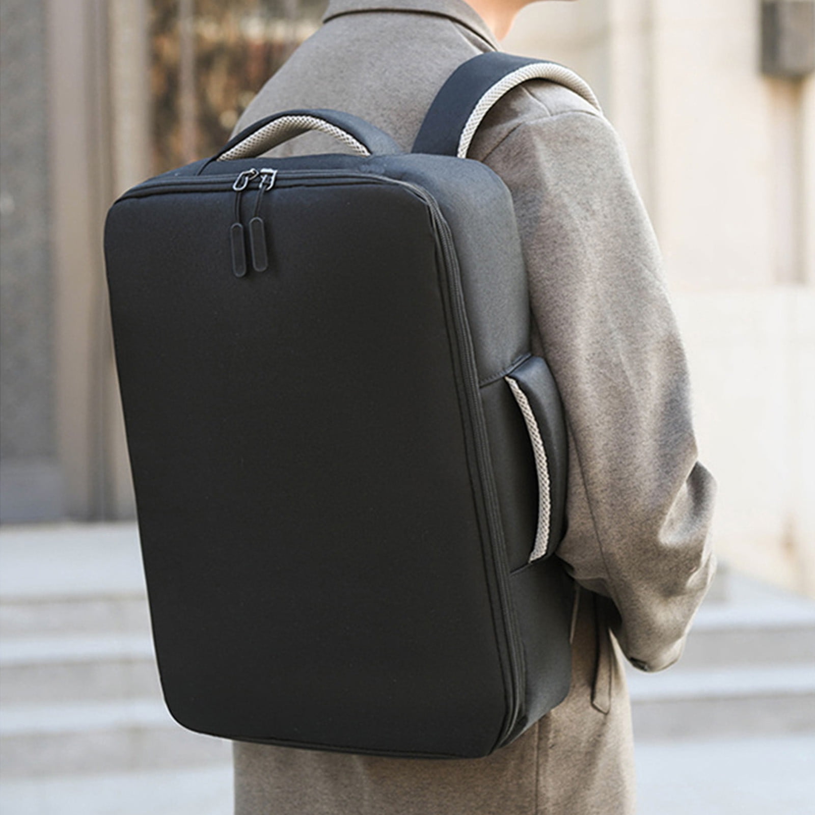 solacol Backpack with Usb Charging Port Business Backpack, Bag for Travel Flight Fits 15.6 Inch