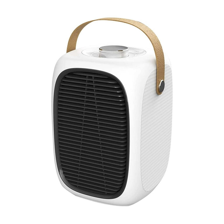 solacol Bathroom Heaters Portable Small 1000W Mini Space Heater Small Portable Electric Heater Dual Purpose for Office Home Desks Bathroom