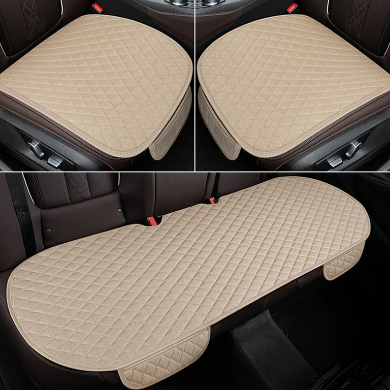 Car Seat Cushion Pressure Relief All-inclusives Seat Cushion Comfort Seat  Protector Beige