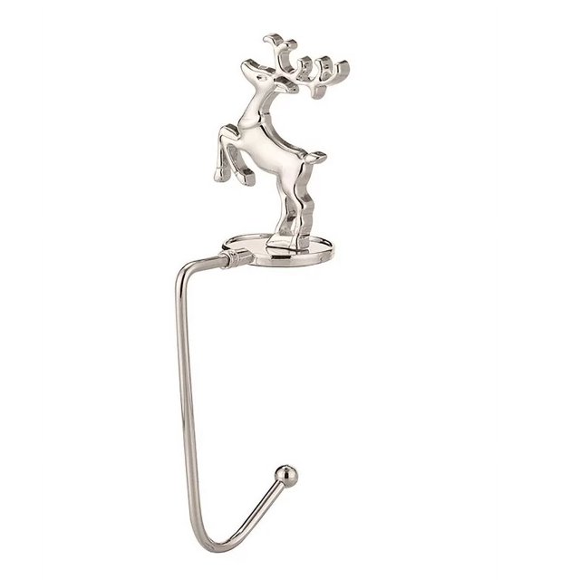 solacol Christmas Stocking Holders for Fireplace Mantle Metal Christmas