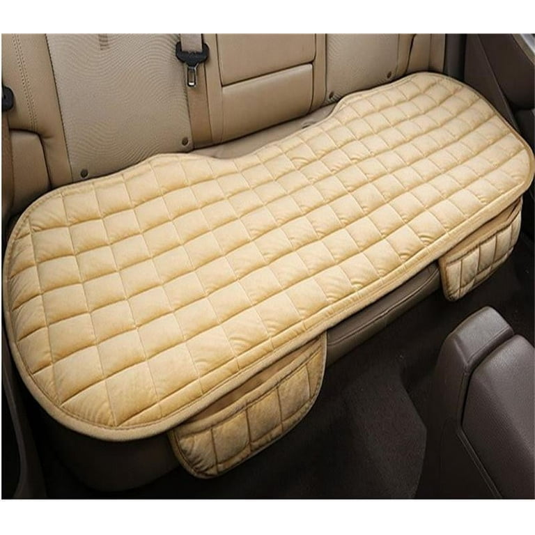 Comfort Memory Silk Car Seat Cushion with Storage Pouch Universal