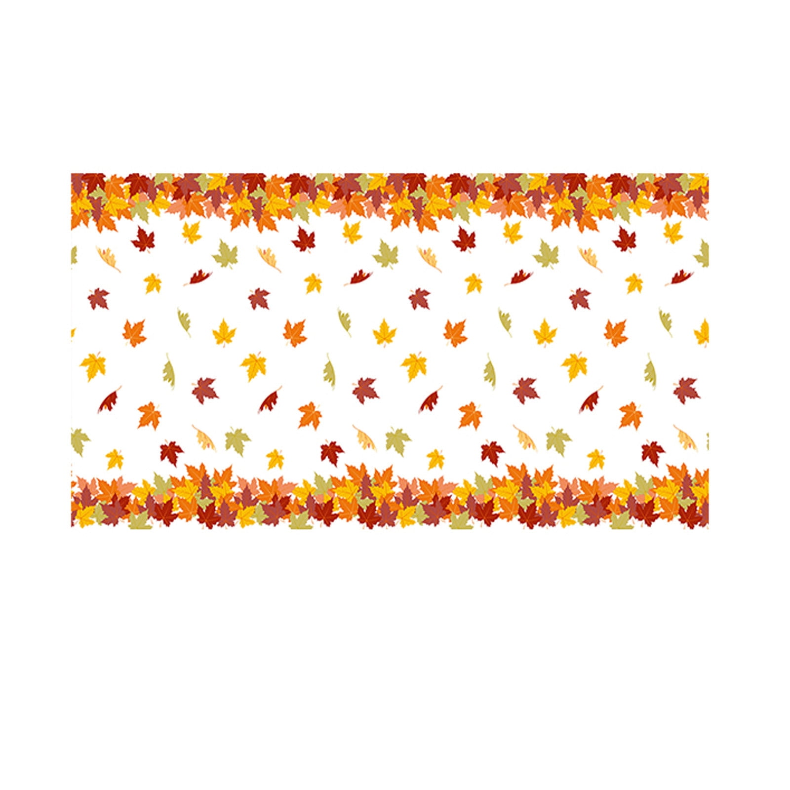 solacol Fall Table Cloth Fall Disposable Tablecloths Thanksgiving