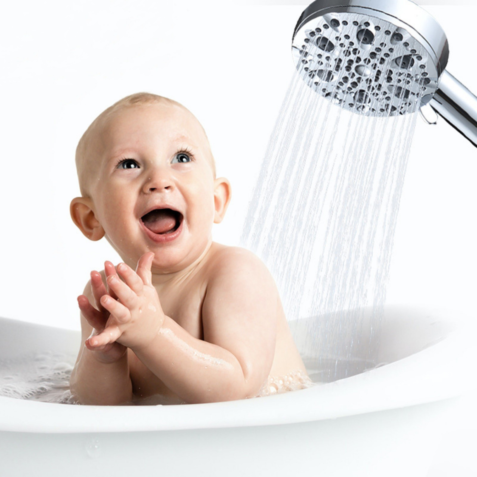 solacol High Pressure Shower Heads with Handheld Spray 10Mode Handheld Shower Head with 10