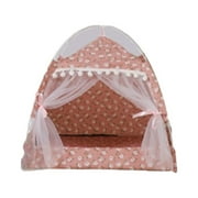 solacol Indoor Dog Houses for Small Dogs Cats Dogs Bed for Indoor Cats Dogs Bed, Cats Dogs Cave Bed, Warm Enclosed Covered Cats Tent,Outdoor Cave Bed House for Cats,Puppy Or Small Pet