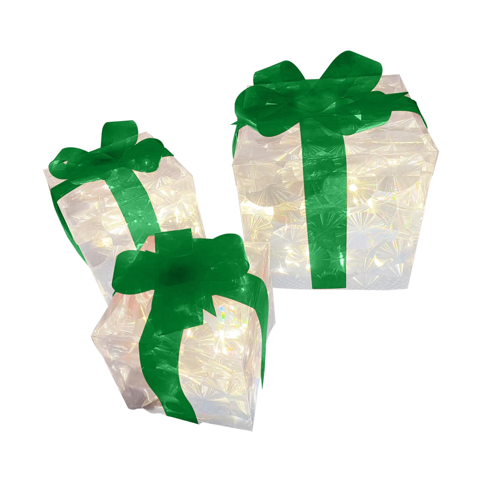 solacol Lighted Gift Boxes Christmas Decoration Christmas Gift Box 3