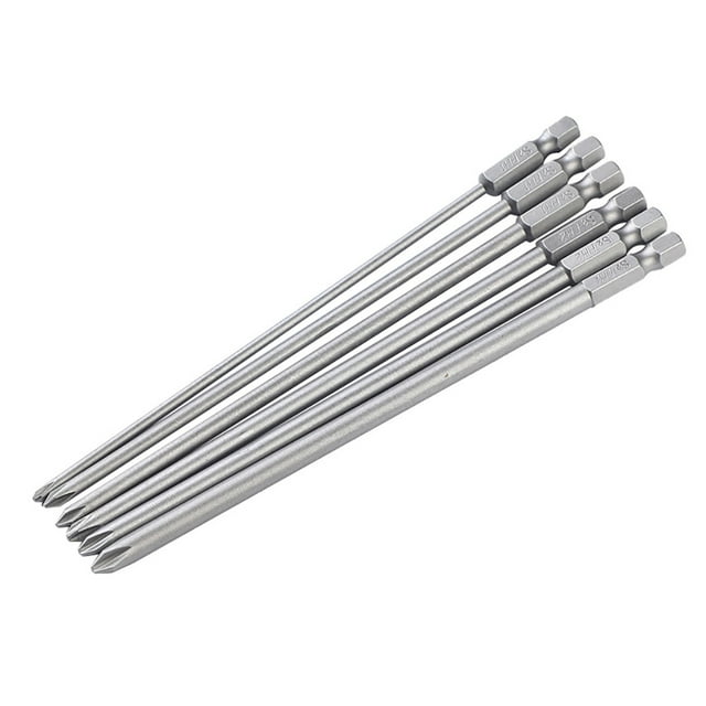 solacol Long Screwdriver Bits for Drill Long 150Mm Cross Hex