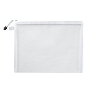 LifeUnite 10 PCS Canvas Makeup Bag Cosmetic Pouch Blank Zipper Bag-9.1 ×  5.9 inch