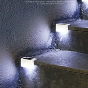 solacol Motion Sensor Outdoor Lights Battery Powered Solar Power Pir Motion Sensor Wall Light Outdoor Garden Lamp 4Pc Solar Sensor Lights Outdoor Motion Detection