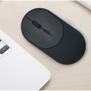 solacol Mute Wireless Dual-Mode Mouse Thin and Easy Key Mute Plug and Play Compatible Rechargeable Ergonomic Design Three-Way Dpi Adjustment