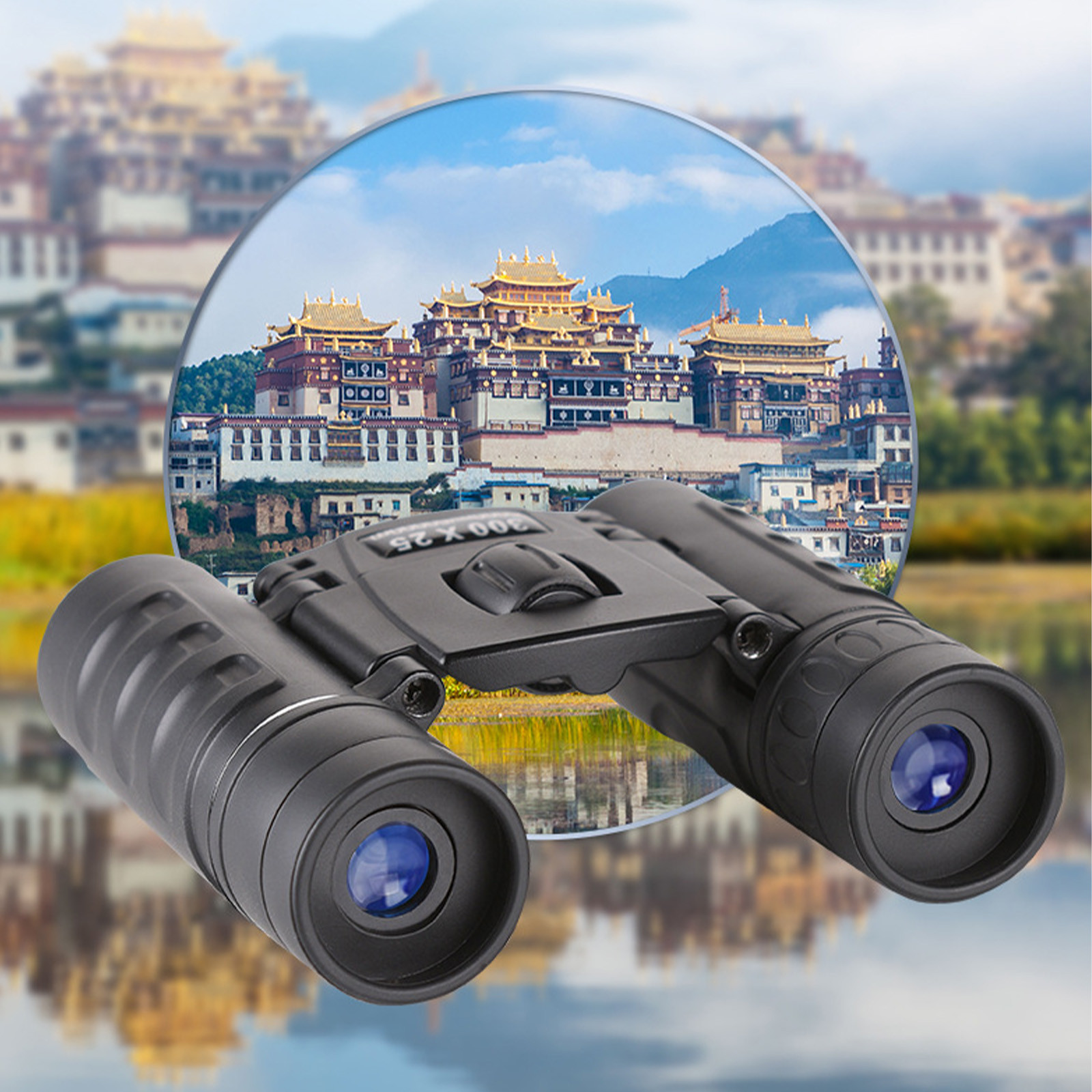 solacol Night Binoculars with Night Vision 300X25 Zoom Binoculars,High