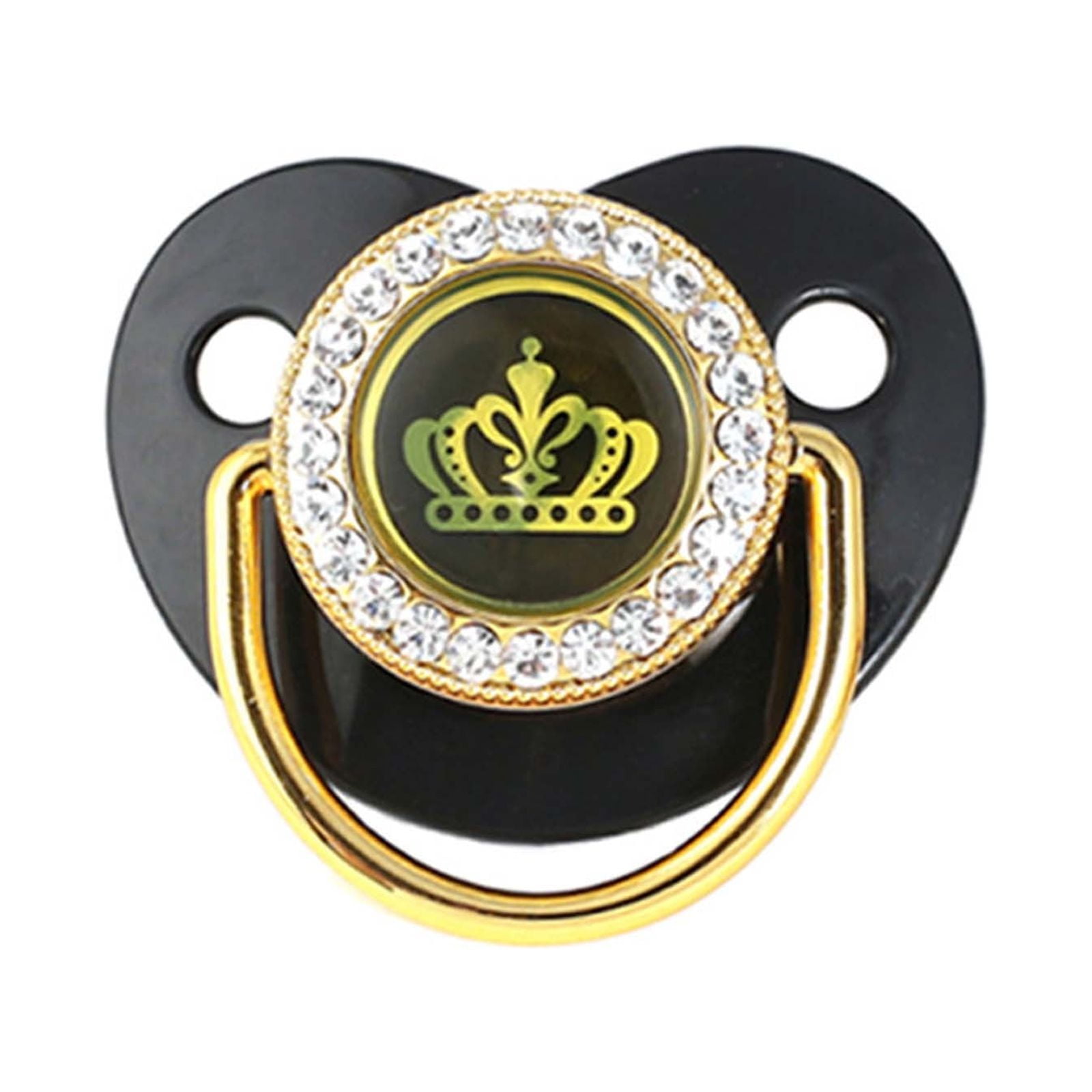 solacol Pacifier Clip Baby Girl Newborn Baby Weaning Pacifier Silicone