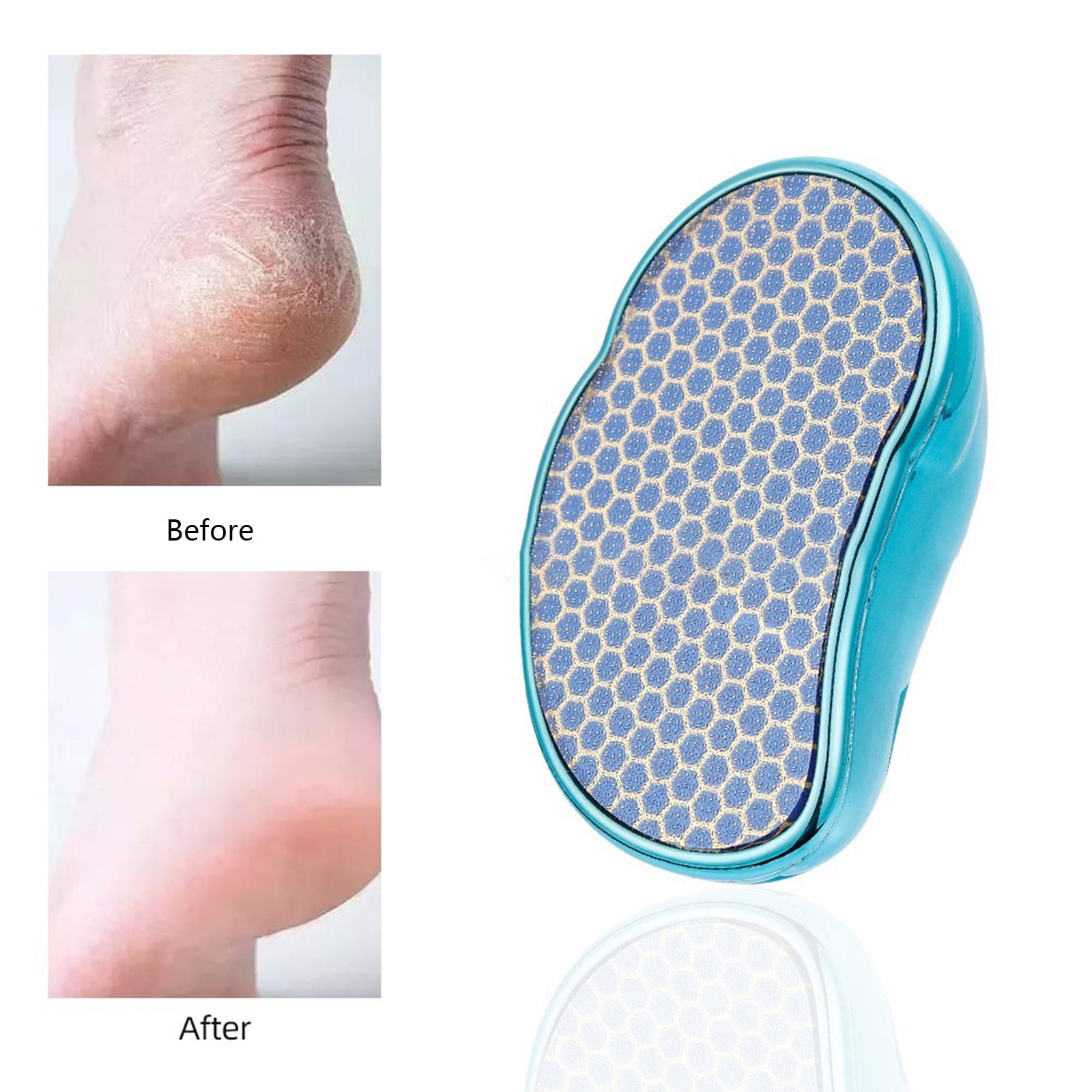 solacol Pedicure Foot File Callus Remover Glass Foot File Callus