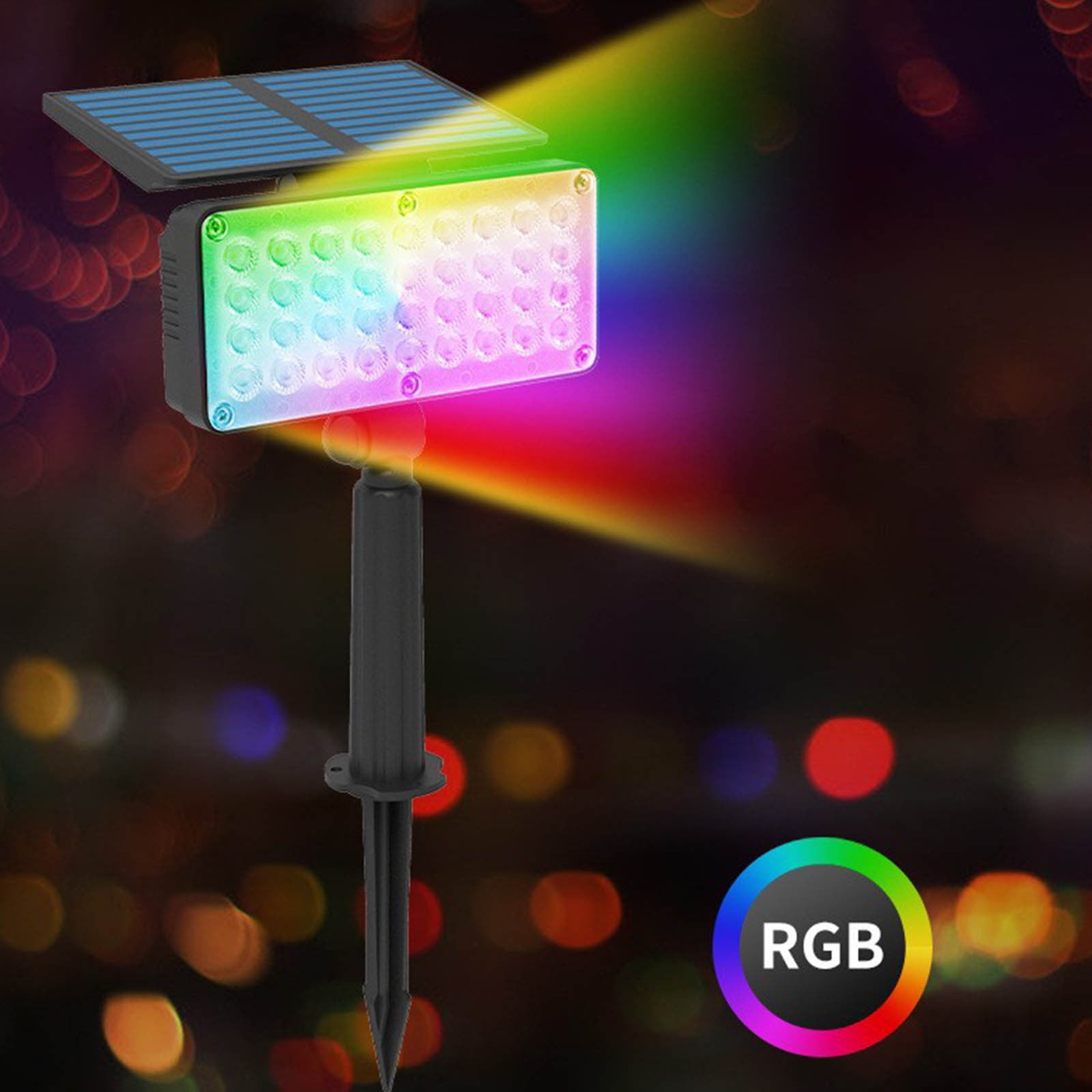 solacol Solar Batteries for Outdoor Solar Lights Solar Outdoor 36 Led