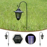 solacol Solar Garden Lights Outdoor Waterproof Solar Mosquito Control Lamp Outdoor Courtyard Layout Lamp Garden Outdoor Household 3 Led Mosquito Control and Insect Trap Lamp