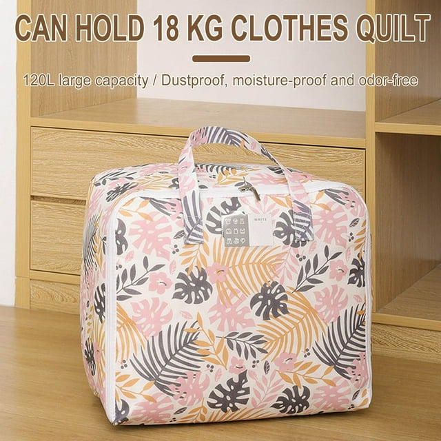 solacol Storage Bags for Blankets and Quilts Largecapacity Storage Bag ...