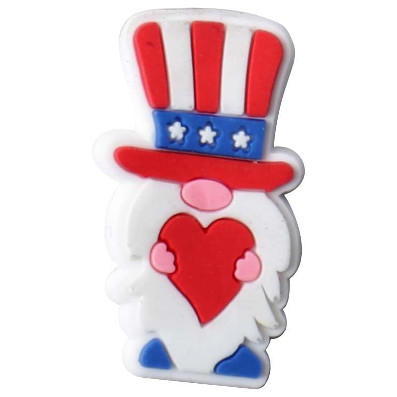 solacol Straw Covers for Reusable Straws Independence Day Silicone Straw Stopper Cup Straw Cover