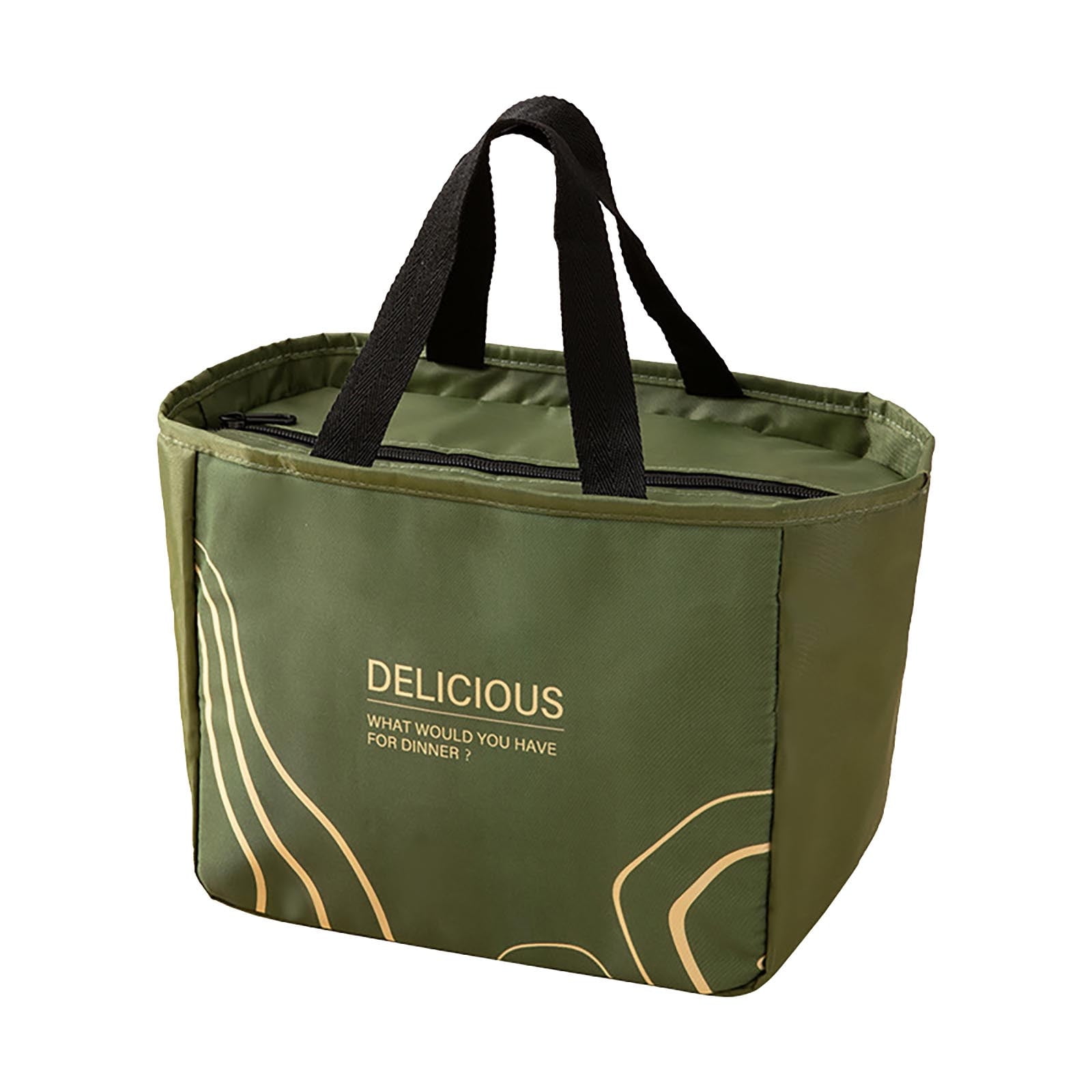 solacol Thermal Bags for Cold and Hot Food Bento Bag Student with Rice