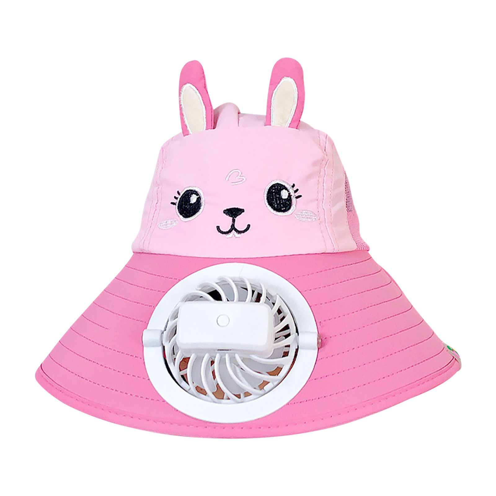 solacol Usb Fans Portable Rechargeable Summer Sun Visor Hat Usb