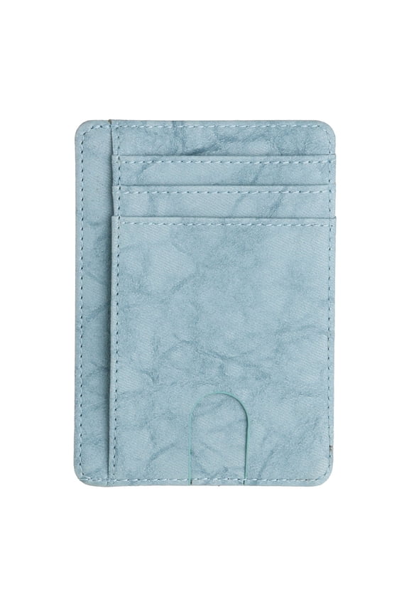 Wallet for Men Leather Card Holder Wallet for Men Credit Card Wallet for Men New Mens Leather Wallet Thin Credit Card Holder Id Case Purse Bag Card Case Wallet for Men