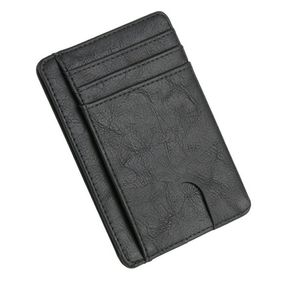 solacol Wallet for Men Leather Card Holder Wallet for Men Credit Card Wallet for Men New Mens Leather Wallet Thin Credit Card Holder Id Case Purse Bag Card Case Wallet for Men