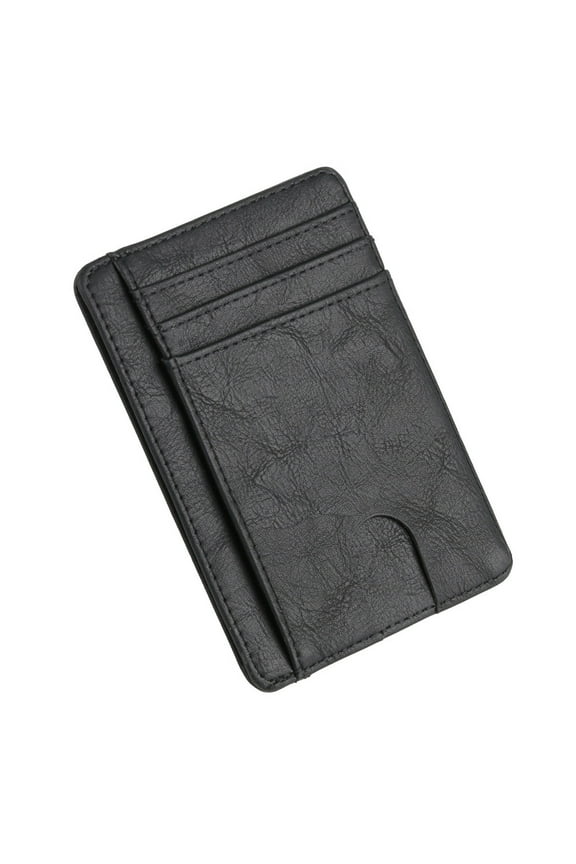 Wallet for Men Leather Card Holder Wallet for Men Credit Card Wallet for Men New Mens Leather Wallet Thin Credit Card Holder Id Case Purse Bag Card Case Wallet for Men