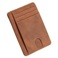 thumbnail image 1 of solacol Wallet for Men Leather Card Holder Wallet for Men Credit Card Wallet for Men New Mens Leather Wallet Thin Credit Card Holder Id Case Purse Bag Card Case Wallet for Men, 1 of 1
